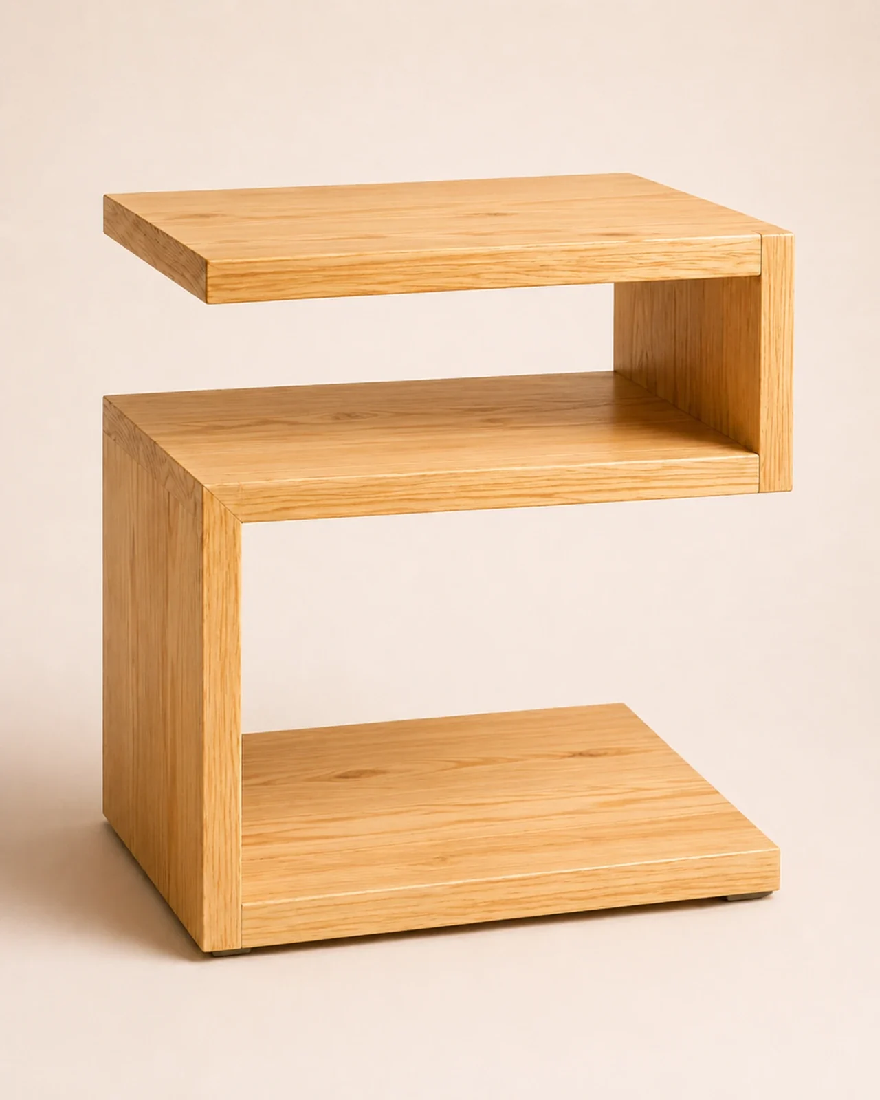 Handcrafted Accent Table Cascade Side Table by Auretz Decor for wooden home decor and living room styling