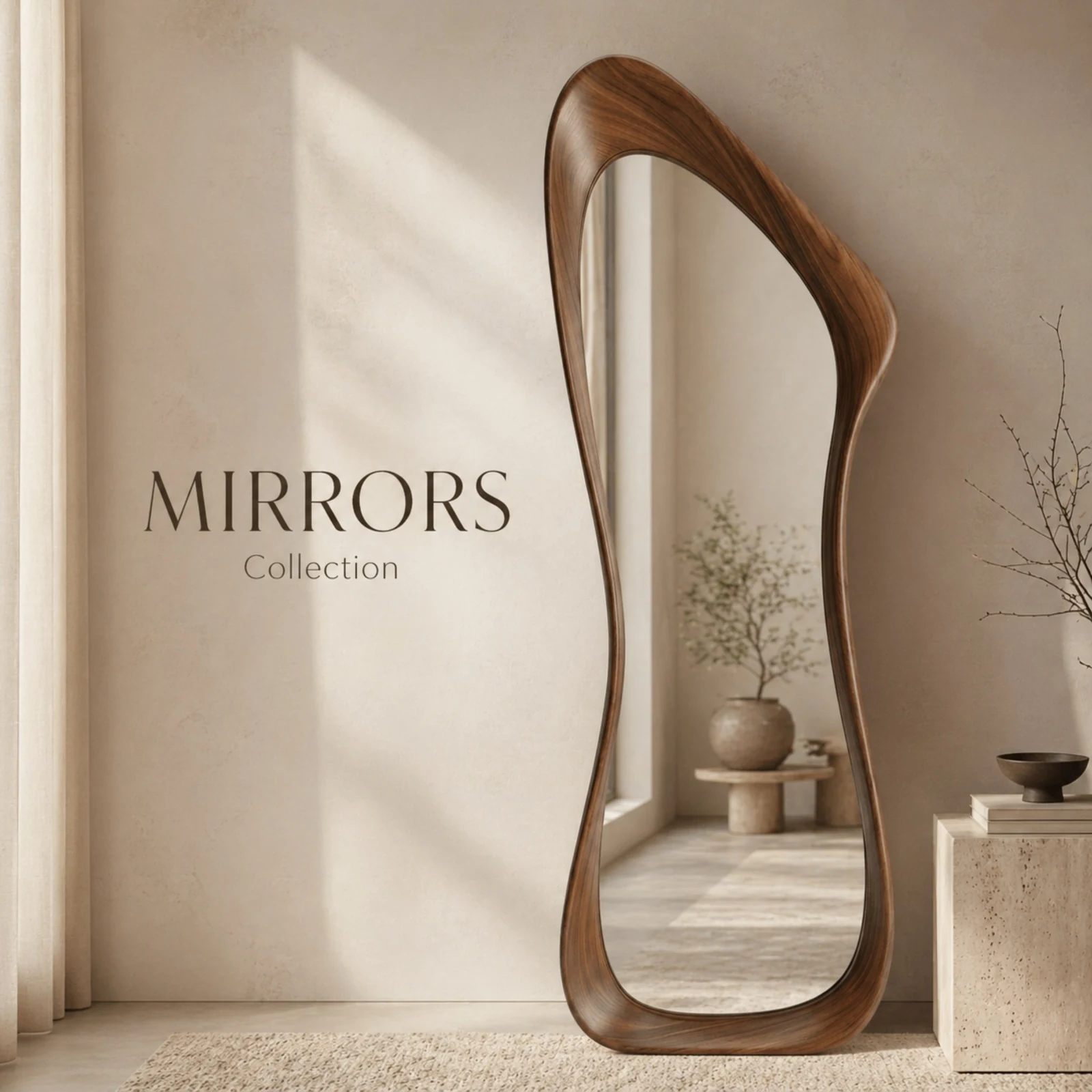 Auretz Decor Mirrors collection of premium wooden home decor products