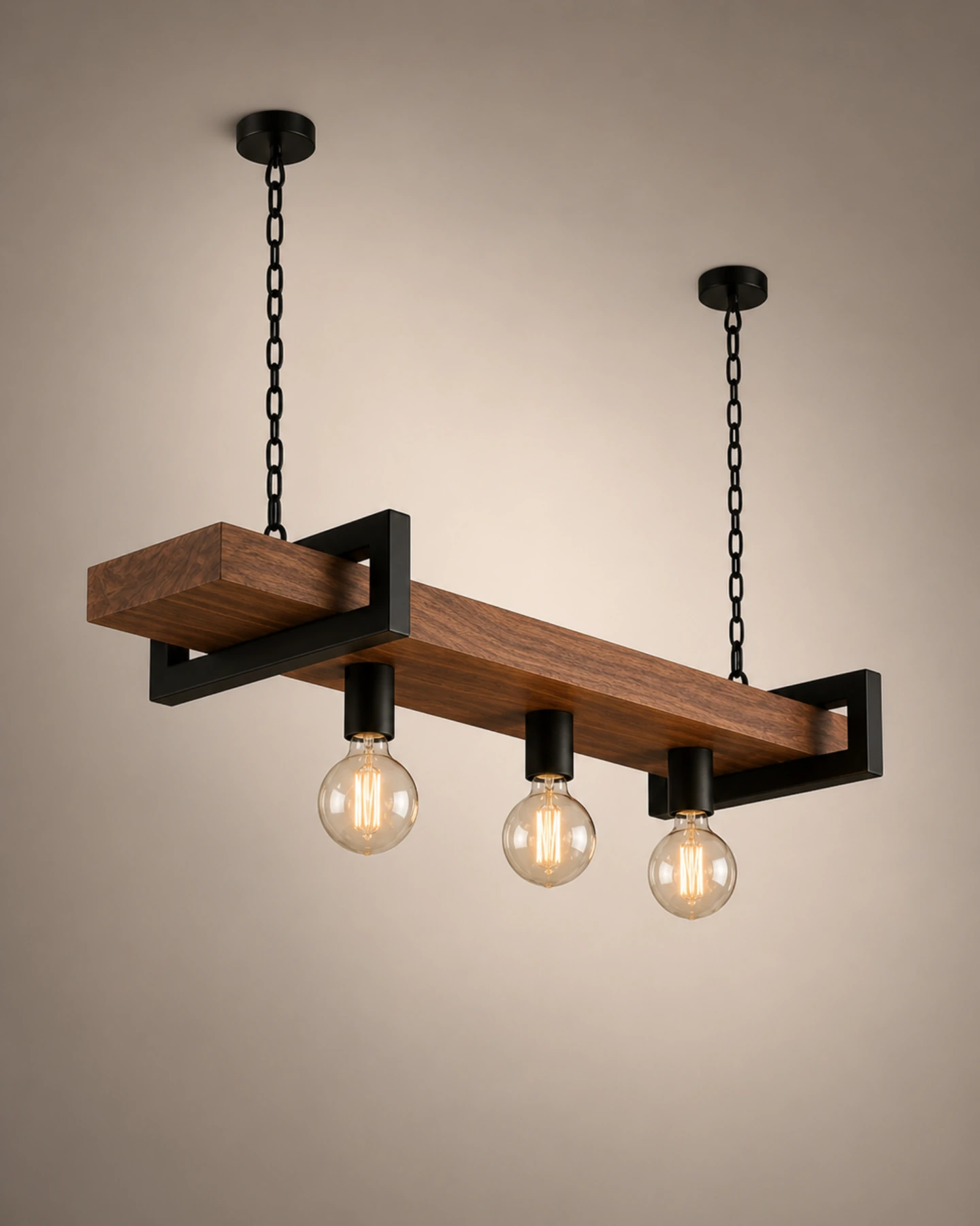 Lighting Wooden Ceiling Lamp by Auretz Decor for warm wooden home lighting and interior decor