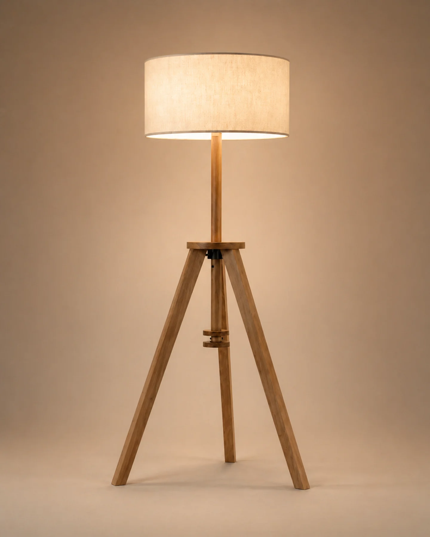 Lighting Wooden Floor Lamp by Auretz Decor for warm wooden home lighting and interior decor