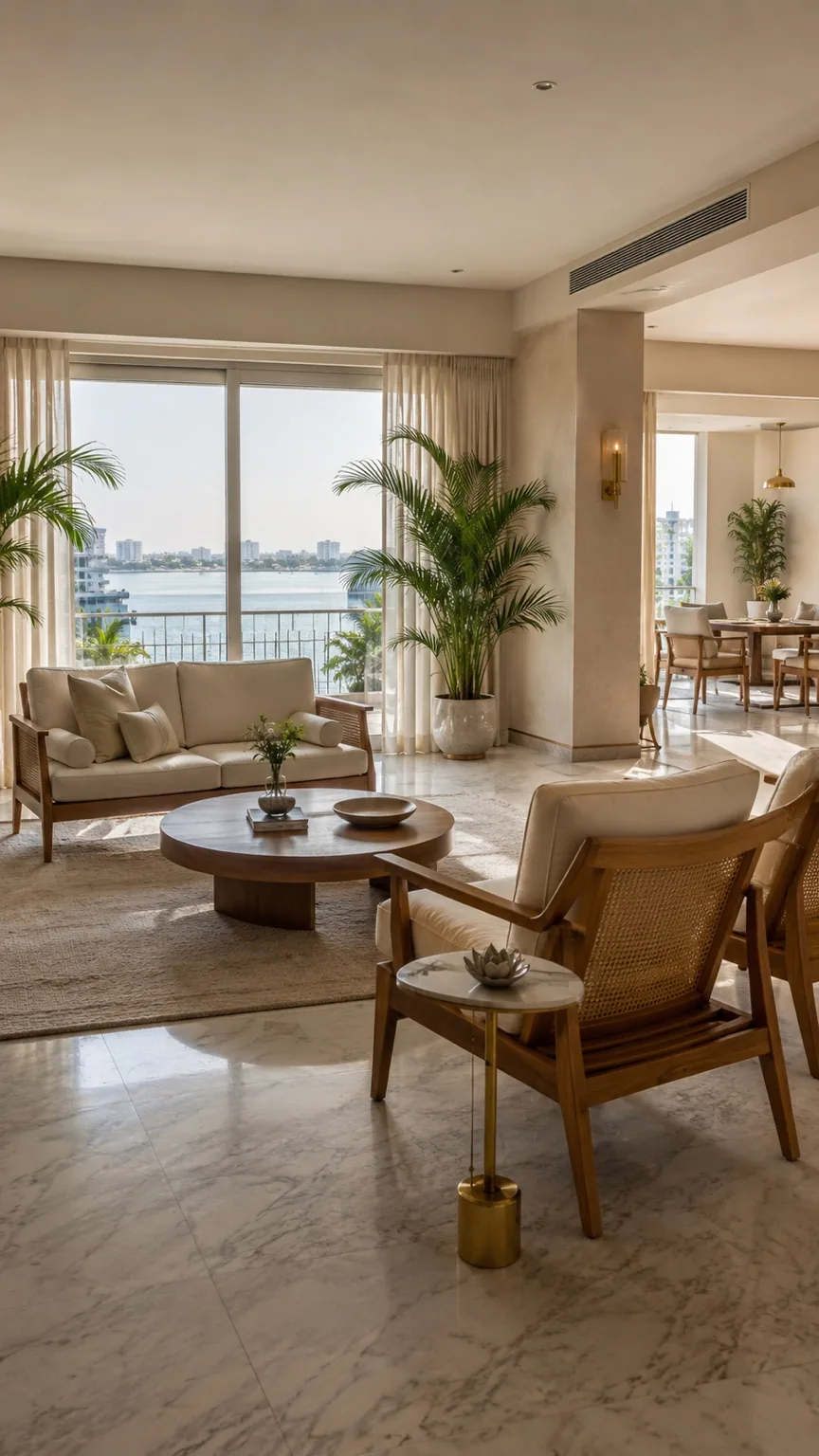 Kochi-inspired Kerala home interior for wooden home decor
