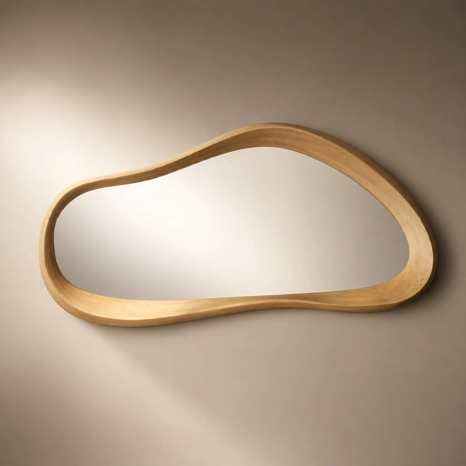 Mirror Asymmetrical Mirror by Auretz Decor for premium wooden wall decor and home interiors