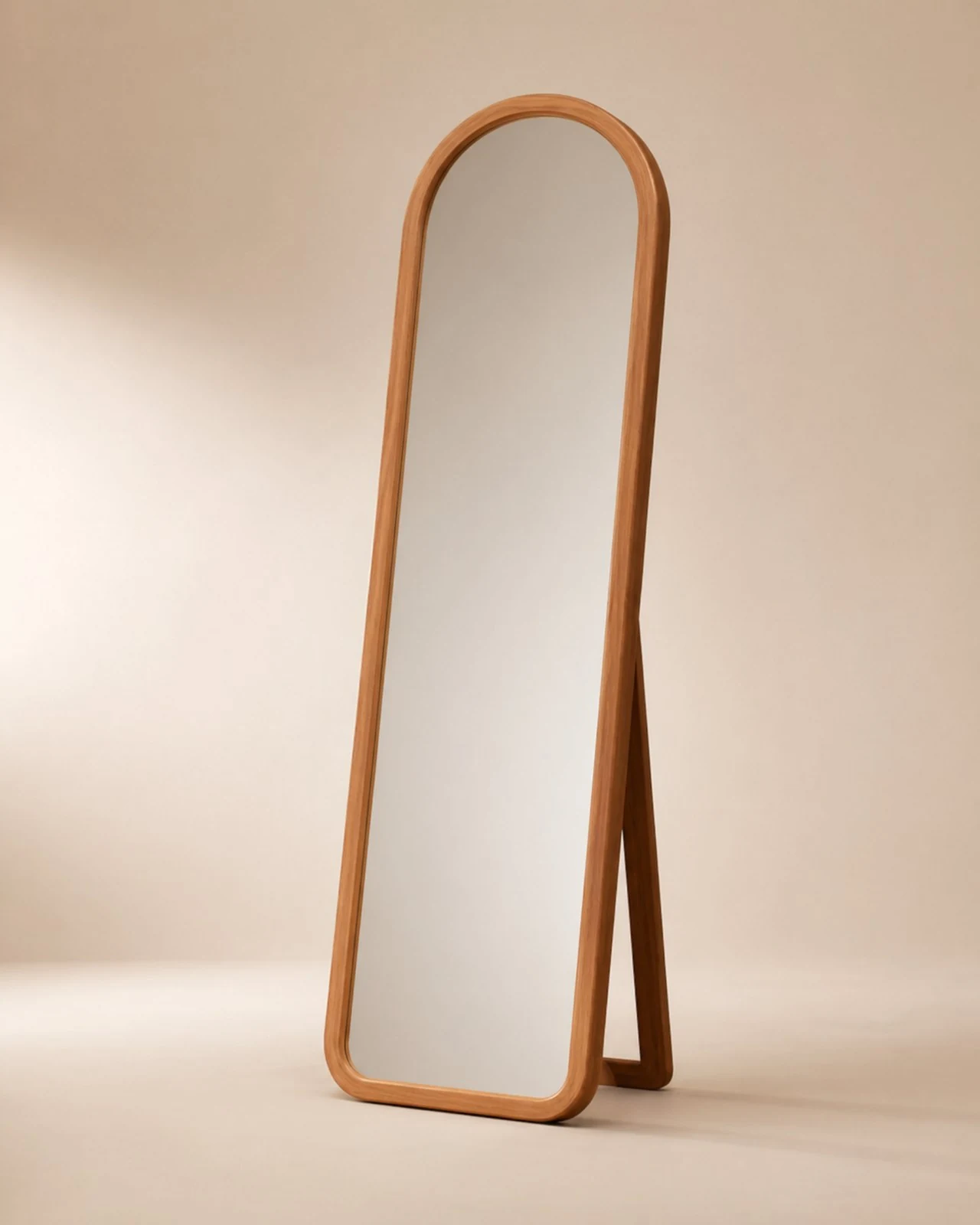 Mirror Wood Standing Mirror by Auretz Decor for premium wooden wall decor and home interiors