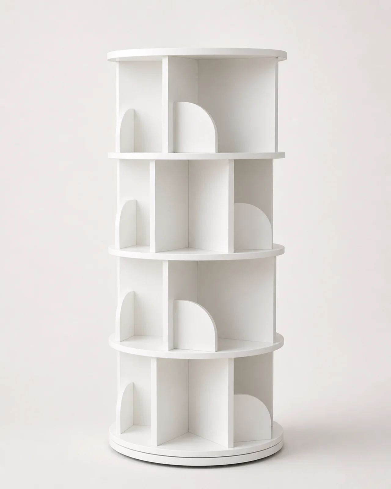 Shelf Big 360 Rotating Bookshelf by Auretz Decor for wooden shelves, hanging stands, and home decor
