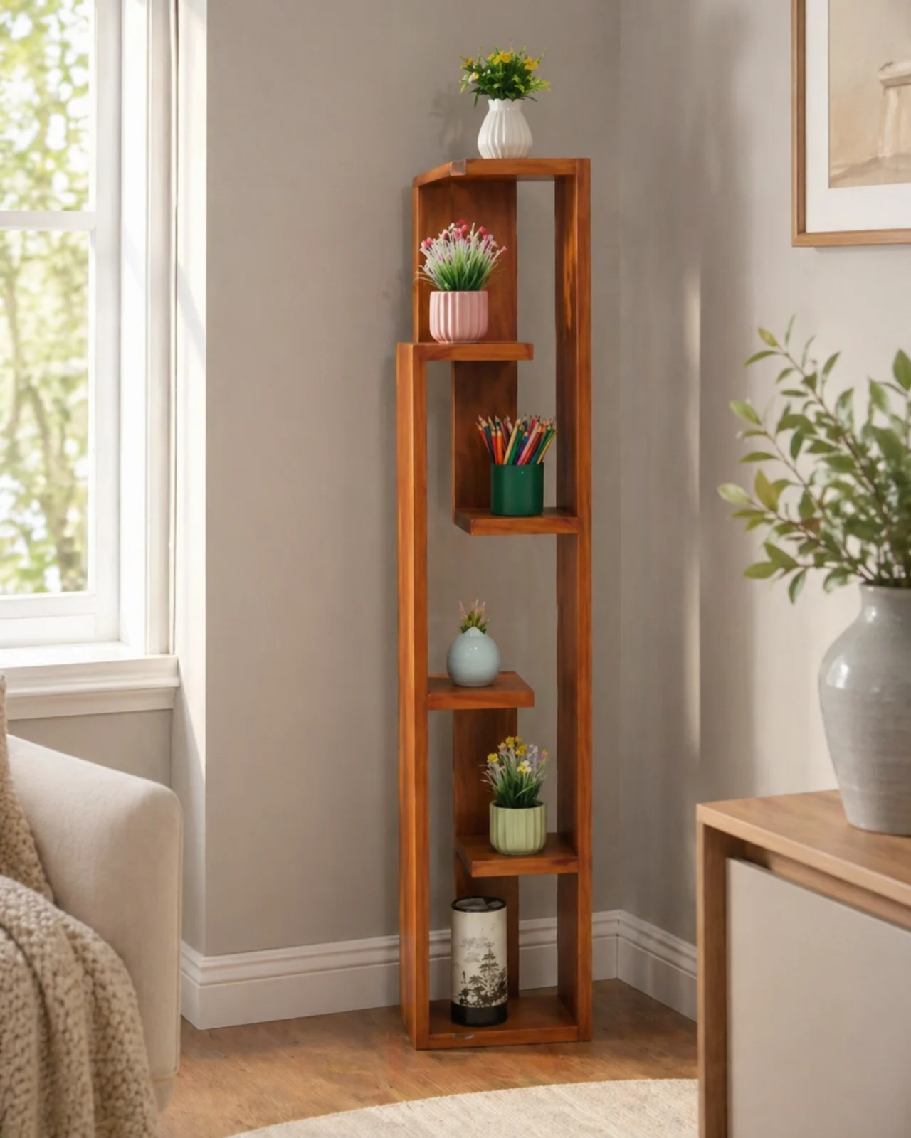 Shelf Contemporary Wooden Shelf by Auretz Decor for wooden shelves, hanging stands, and home decor