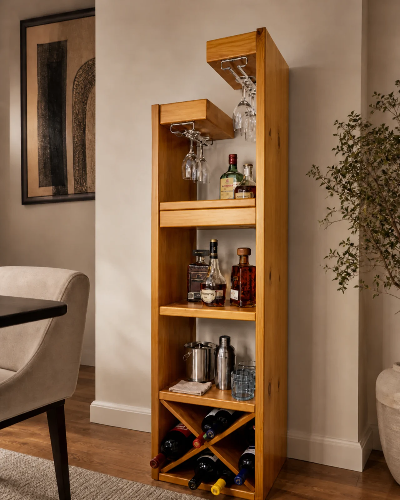 Shelf Contemporary Woodenshelf by Auretz Decor for wooden shelves, hanging stands, and home decor