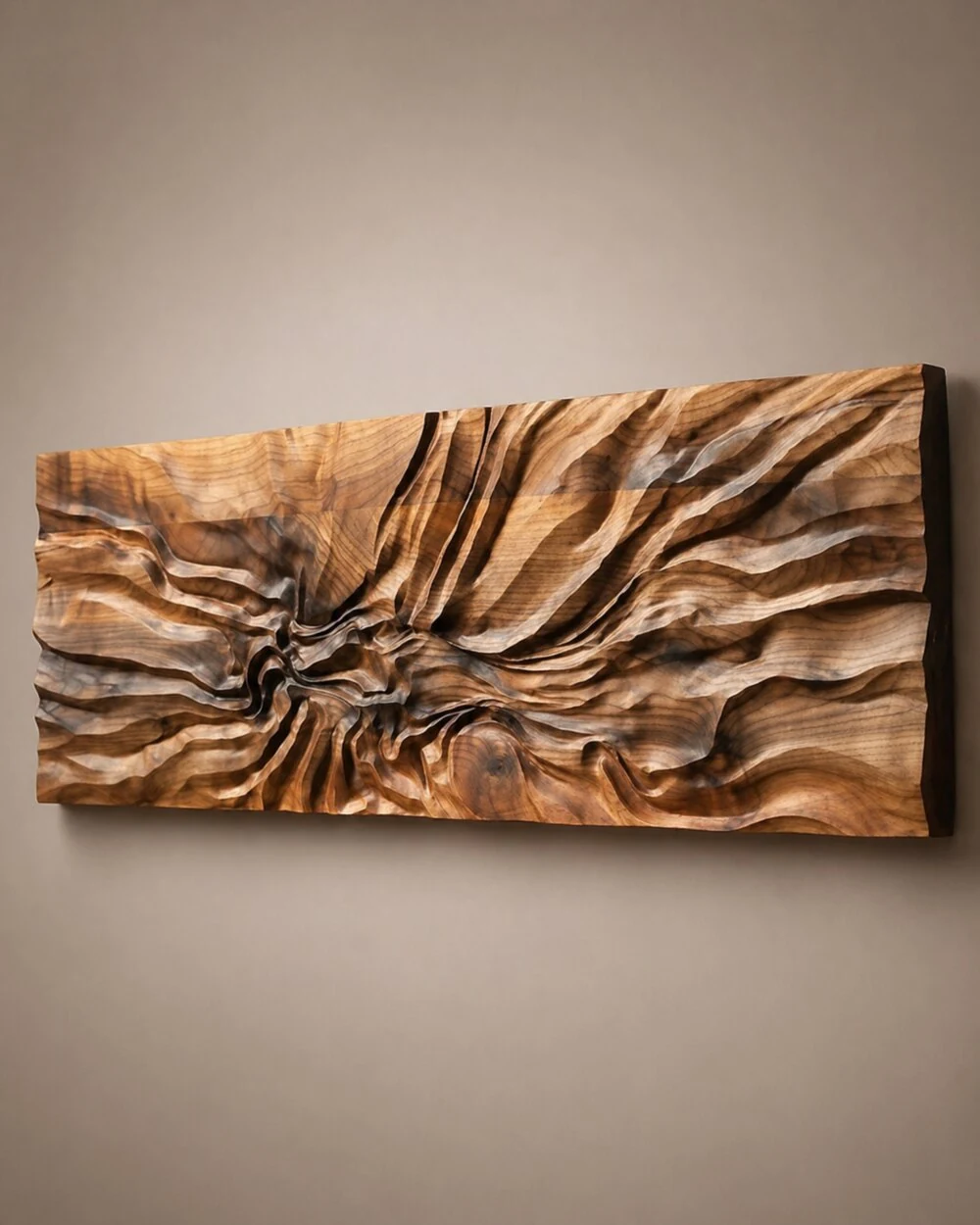 Handmade Wall Decor Hand Curved Wooden Wall Art by Auretz Decor for wooden wall decor and home interiors