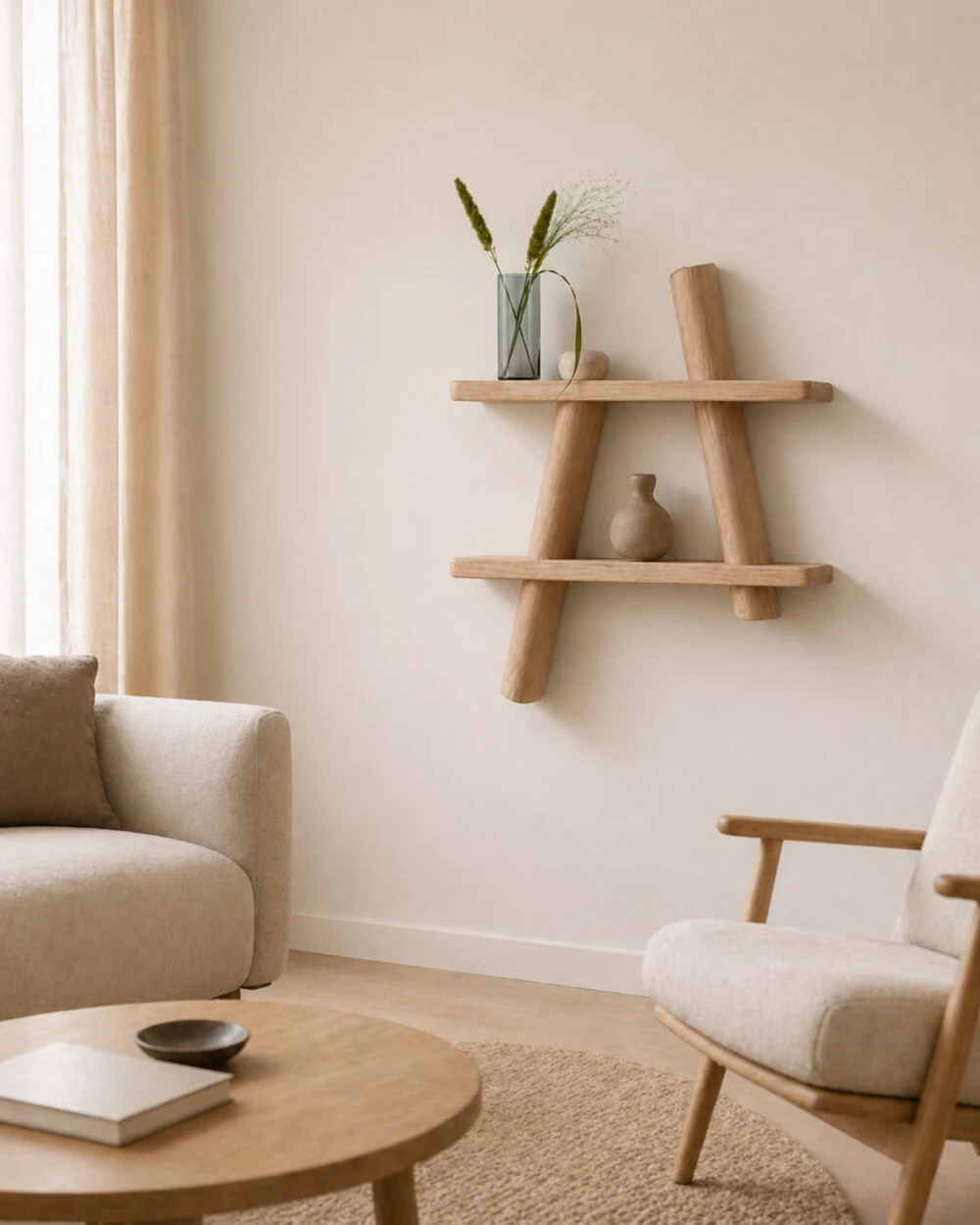 Handmade Wall Decor Shelf Wall Shelf by Auretz Decor for wooden wall decor and home interiors